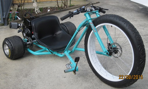 Drift Trike - YOWZAA - teal 